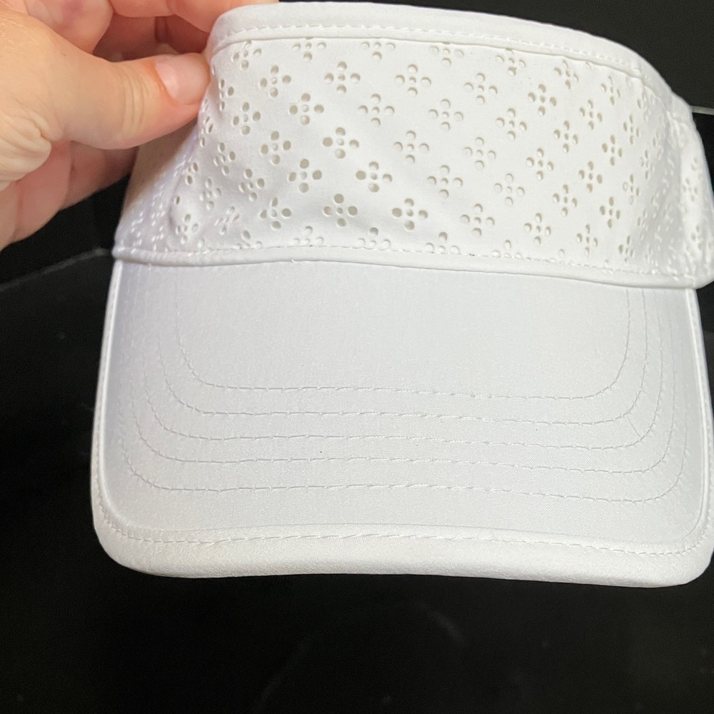 Lady Hagen White Eyelet Visor - Picture 7 of 9